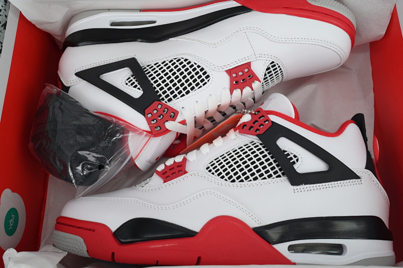 【CA0XH】火焰红 本地版乔丹4代篮球鞋 DC7770-160 Air Jordan 4 Fire Red