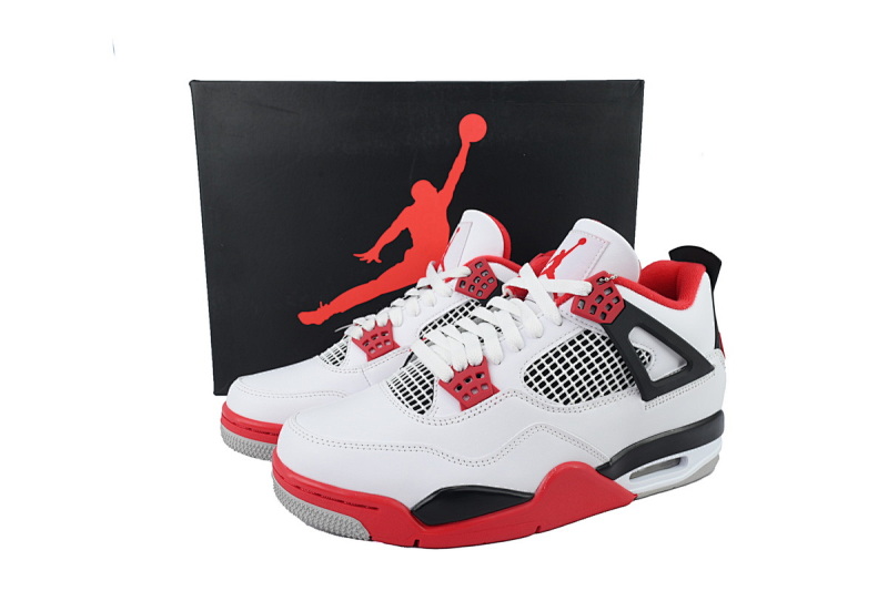 【CA0XH】火焰红 本地版乔丹4代篮球鞋 DC7770-160 Air Jordan 4 Fire Red
