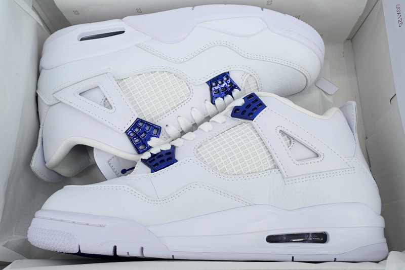 【BA7PB】白亮光紫  乔丹4代篮球鞋 CT8527-115 Air Jordan 4 Retro Purple Metallic