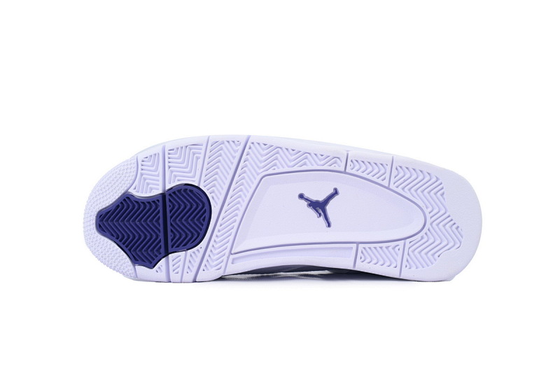 【BA7PB】白亮光紫  乔丹4代篮球鞋 CT8527-115 Air Jordan 4 Retro Purple Metallic