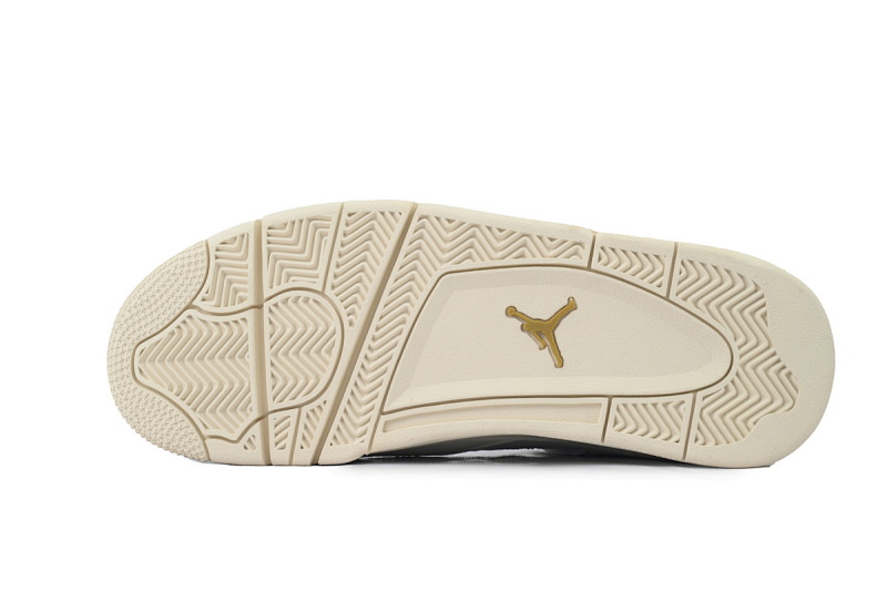 【BA7PB】米白金 本地版乔丹4代篮SB联名球鞋 AQ9129-170 Nike Air Jordan 4 WMNS "Sail"