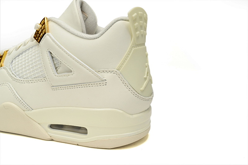【CA0XH】白金扣 头层皮乔丹4代篮SB联名球鞋 AQ9129-170 Nike Air Jordan 4 WMNS "Sail"