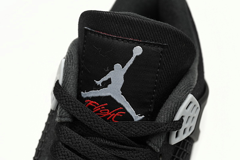 yupoo_343499_0e4efb9e.jpg 【DA0OG】黑帆布 OG版乔丹4代篮球鞋 DH7138-006 Air Jordan 4 Retro Black Canvas