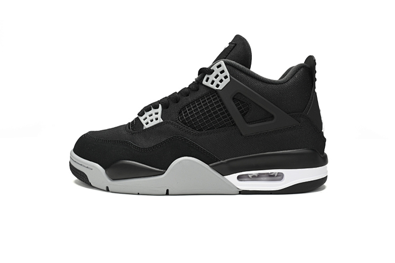 yupoo_343499_3e6ac9b3.jpg 【DA0OG】黑帆布 OG版乔丹4代篮球鞋 DH7138-006 Air Jordan 4 Retro Black Canvas