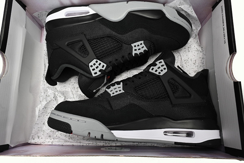 yupoo_343499_49bcf346.jpg 【DA0OG】黑帆布 OG版乔丹4代篮球鞋 DH7138-006 Air Jordan 4 Retro Black Canvas