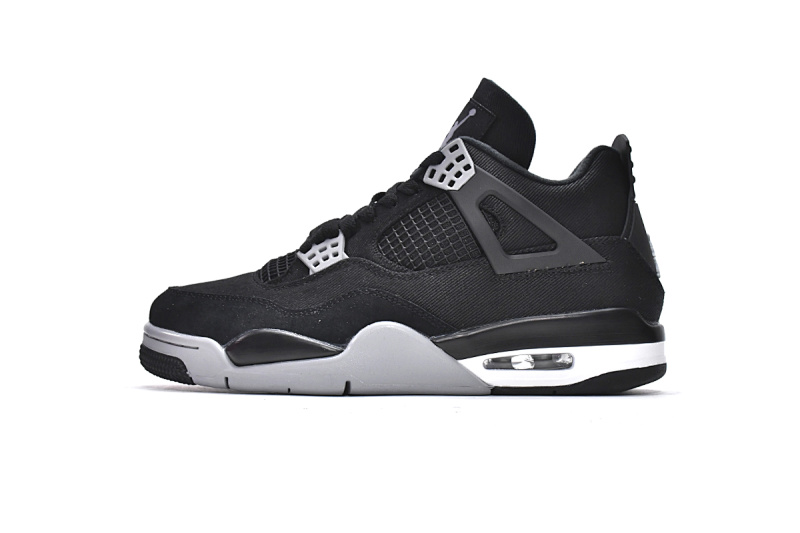 yupoo_343499_7c35f866.jpg 【DA0OG】黑帆布 OG版乔丹4代篮球鞋 DH7138-006 Air Jordan 4 Retro Black Canvas