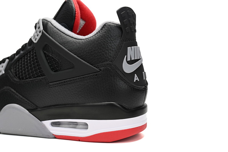 【BA7PB】新黑红 头层皮乔丹4代篮SB联名球鞋 FV5029-006 Air Jordan 4 "Bred Reimagined"