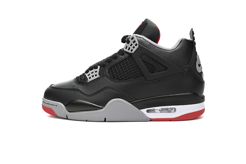 【BA7PB】新黑红 头层皮乔丹4代篮SB联名球鞋 FV5029-006 Air Jordan 4 "Bred Reimagined"