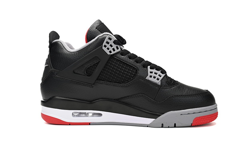 【BA7PB】新黑红 头层皮乔丹4代篮SB联名球鞋 FV5029-006 Air Jordan 4 "Bred Reimagined"