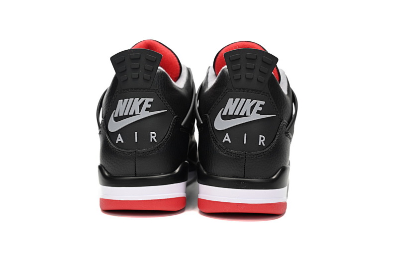 【BA7PB】新黑红 头层皮乔丹4代篮SB联名球鞋 FV5029-006 Air Jordan 4 "Bred Reimagined"