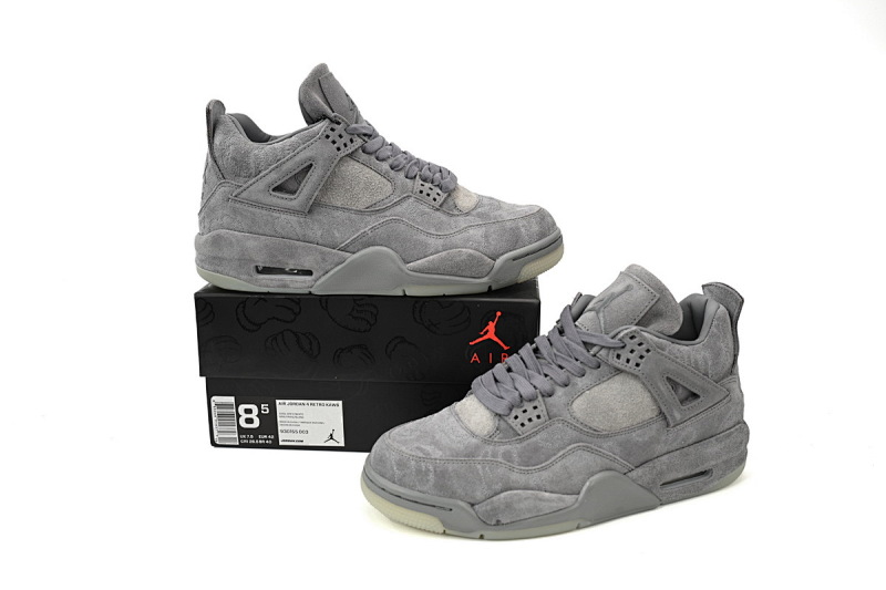【EA0OG】XX灰 OG版本乔丹4代篮球鞋 930155-003 KAWS X Air Jordan 4 Retro