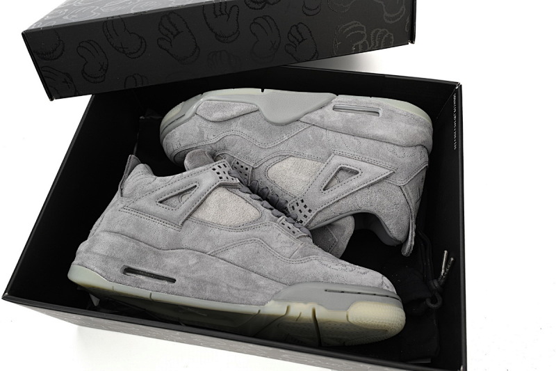 【EA0OG】XX灰 OG版本乔丹4代篮球鞋 930155-003 KAWS X Air Jordan 4 Retro