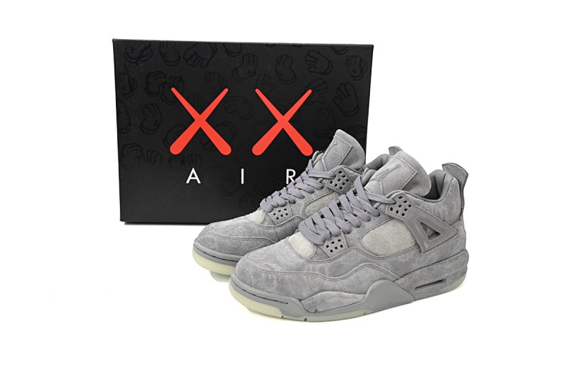 【EA0OG】XX灰 OG版本乔丹4代篮球鞋 930155-003 KAWS X Air Jordan 4 Retro