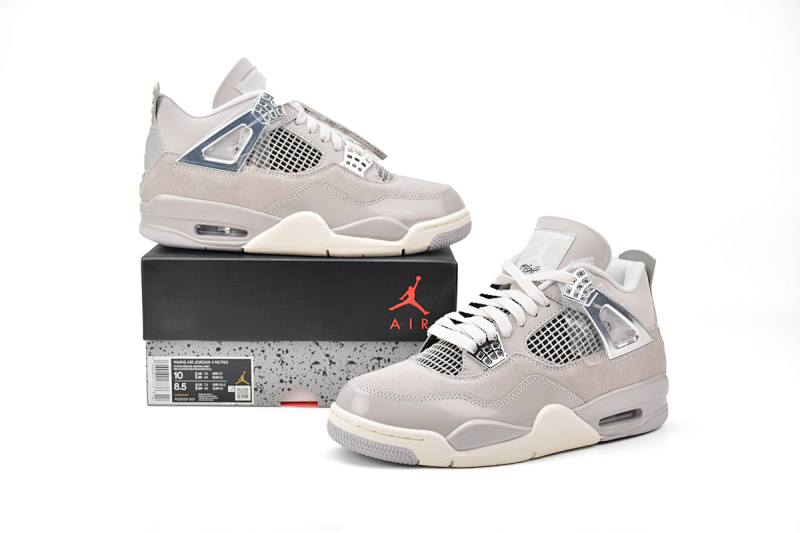 【DA0OG】银灰 OG版本乔丹4代篮球鞋 AQ9129-001 Air Jordan 4 WMNS “Frozen Moments”