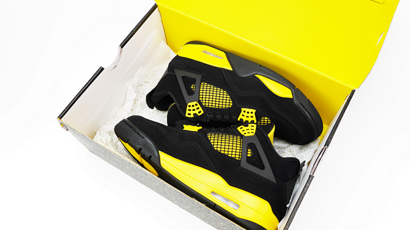 【DA0OG】黑黄 OG版本乔丹4代篮球鞋 DH6927-017 Air Jordan 4 Thunder