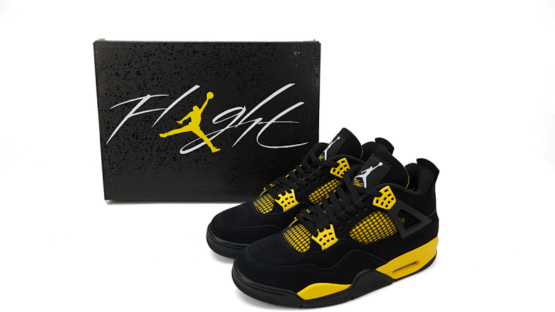 【DA0OG】黑黄 OG版本乔丹4代篮球鞋 DH6927-017 Air Jordan 4 Thunder