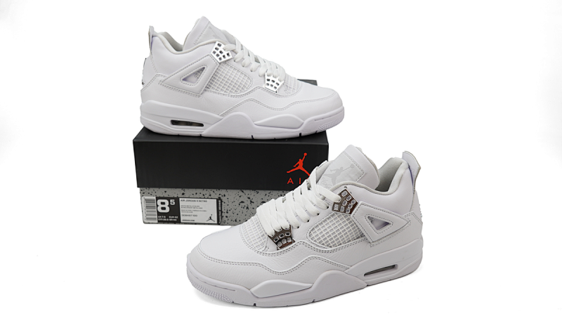 【DA0OG】白银 OG版本乔丹4代篮球鞋 308497-100 Air Jordan 4 Retro Pure Money