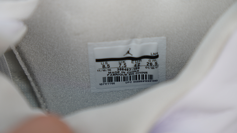 【DA0OG】白银 OG版本乔丹4代篮球鞋 308497-100 Air Jordan 4 Retro Pure Money