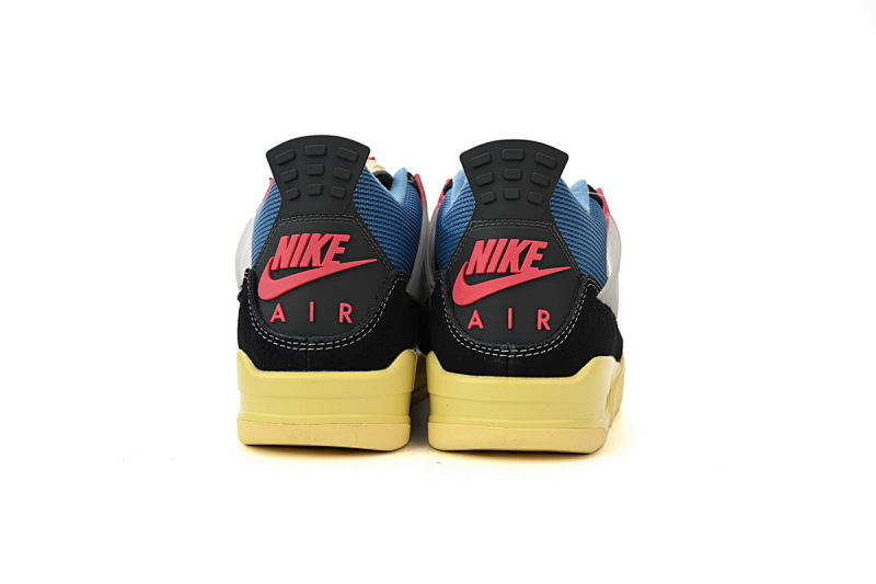 【DA0OG】UN黑蓝 OG版本乔丹4代篮球鞋DC9533-001 Union LA x Air Jordan 4 Retro SP Off Noir Black
