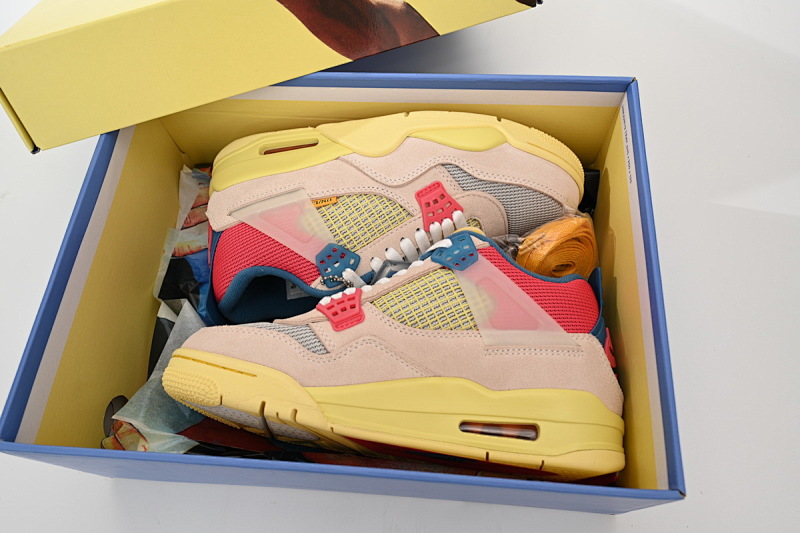 yupoo_343742_bb4ab48a.jpg 【DA0OG】UN红蓝 OG版本乔丹4代篮球鞋 DC9533-800 Union LA x Air Jordan 4 Retro “Guava Ice”