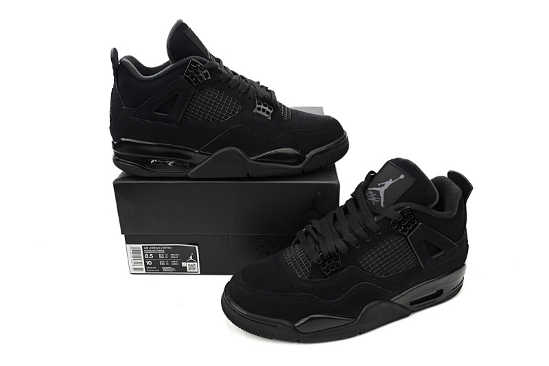 【DA0OG】黑猫 OG版本乔丹4代篮球鞋 CU1110-010 Air Jordan 4 Retro “Black Cat”