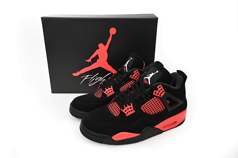 yupoo_344060_7dcfbd38.jpg 【DA0OG】雷公 OG版本乔丹4代篮球鞋 CT8527-016 Air Jordan 4 Red Thunder