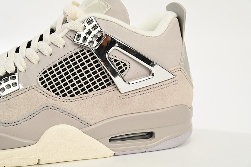 【BA7PB】灰色 公司级乔丹4代篮球鞋 AQ9129-001 Air Jordan 4 WMNS “Frozen Moments”