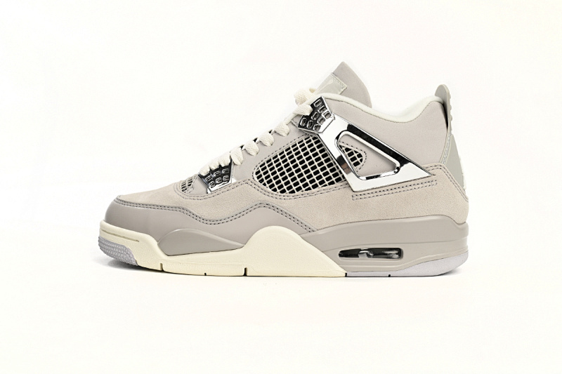 【BA7PB】灰色 公司级乔丹4代篮球鞋 AQ9129-001 Air Jordan 4 WMNS “Frozen Moments”