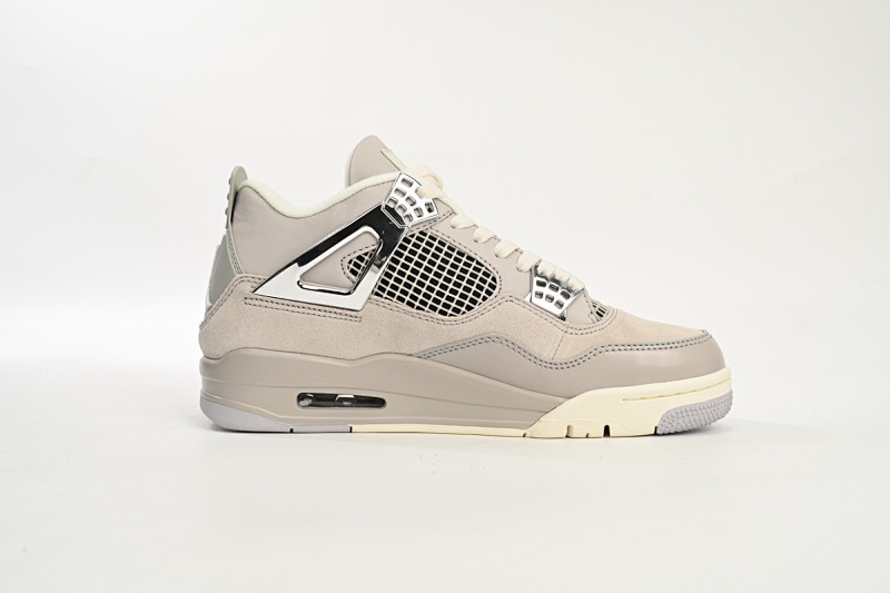 【BA7PB】灰色 公司级乔丹4代篮球鞋 AQ9129-001 Air Jordan 4 WMNS “Frozen Moments”