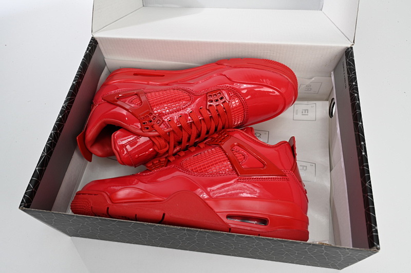 yupoo_344274_a76853c9.jpg 【CA2PB】红漆皮 头层皮乔丹4代篮球鞋 719864-600 Air Jordan 4 Retro Red Lacquer Leather