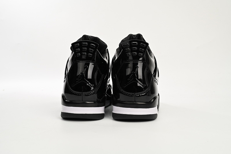 【CA2PB】 黑漆皮 头层皮乔丹4代篮球鞋 719864-010 Air Jordan 4 Retro Powder Patent Leather
