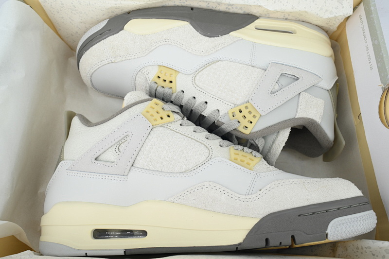 yupoo_344403_e275aecc.jpg 【BA7PB】灰兔子 头层皮乔丹4代篮球鞋 DV3742-021 Air Jordan 4 SE “Craft”
