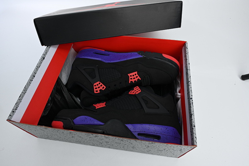 【BA7PB】猛龙 本地版本乔丹4代篮球鞋 AQ3816-065  Air Jordan 4 Red Rap Tors