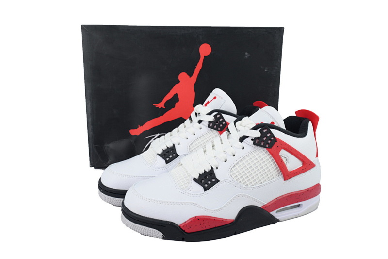 【BA7PB】红水泥 本地版本乔丹4代篮球鞋 DH6927-161 Air Jordan 4 “Red Cement”