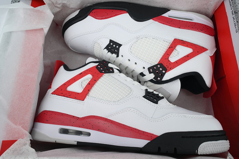 【BA7PB】红水泥 本地版本乔丹4代篮球鞋 DH6927-161 Air Jordan 4 “Red Cement”