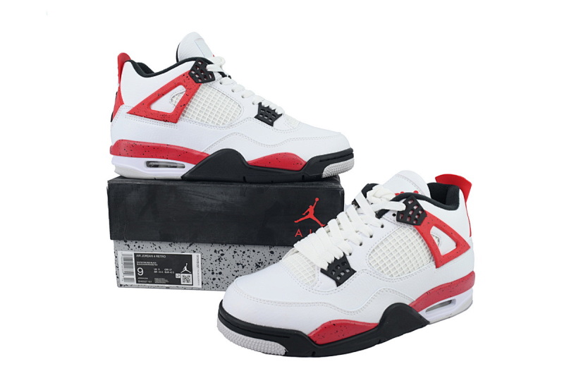 【BA7PB】红水泥 本地版本乔丹4代篮球鞋 DH6927-161 Air Jordan 4 “Red Cement”