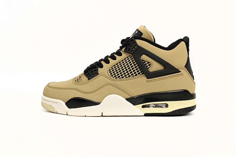 【BA7PB】珍珠奶茶 本地版乔丹4代篮球鞋 AQ9129-200 Air Jordan 4 Retro Pearl Milk Tea