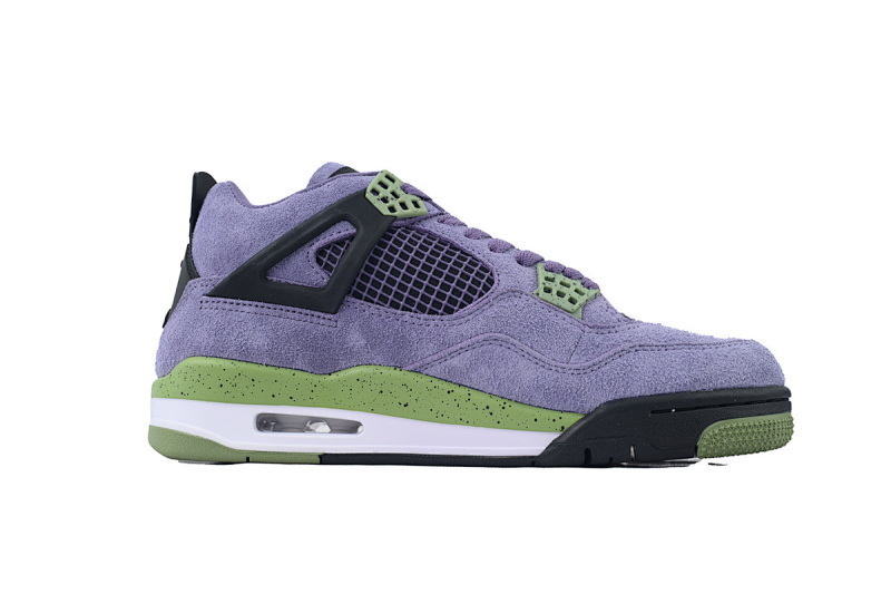 【BA7PB】鹿皮紫色  本地版本乔丹4代篮球鞋 AQ9129-500 Air Jordan 4 Retro Canyon Purple