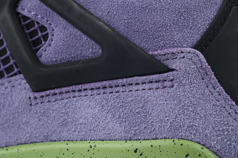 【BA7PB】鹿皮紫色  本地版本乔丹4代篮球鞋 AQ9129-500 Air Jordan 4 Retro Canyon Purple