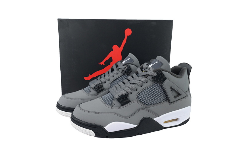【BA7PB】酷灰 本地版乔丹4代篮球鞋 308497-007 Air Jordan 4 Retro Cool Grey