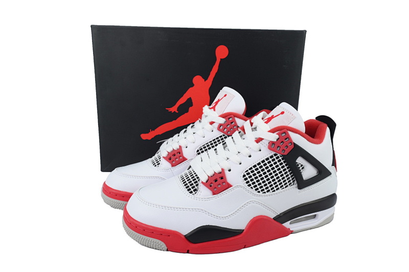 【BA7PB】火焰红 本地版乔丹4代篮球鞋 DC7770-160 Air Jordan 4 Fire Red