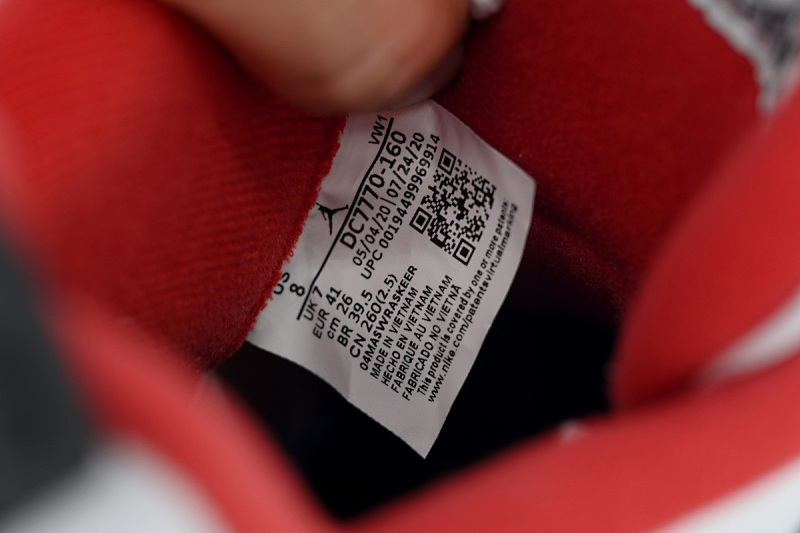 【BA7PB】火焰红 本地版乔丹4代篮球鞋 DC7770-160 Air Jordan 4 Fire Red