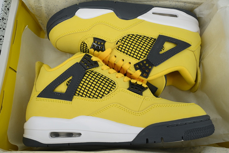 yupoo_344627_4a766b76.jpg 【BA7PB】电母黑黄 本地版乔丹4代篮球鞋 CT8527-700 Air Jordan 4 Retro Lightning