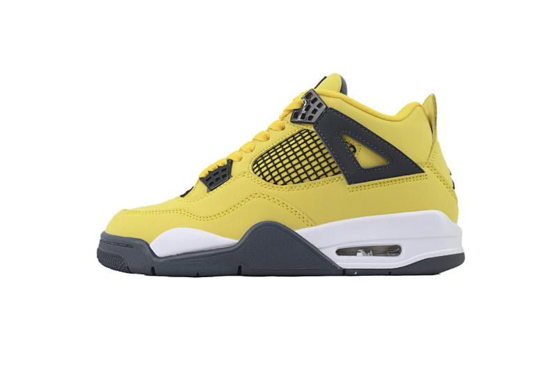 【BA7PB】电母黑黄 本地版乔丹4代篮球鞋 CT8527-700 Air Jordan 4 Retro Lightning