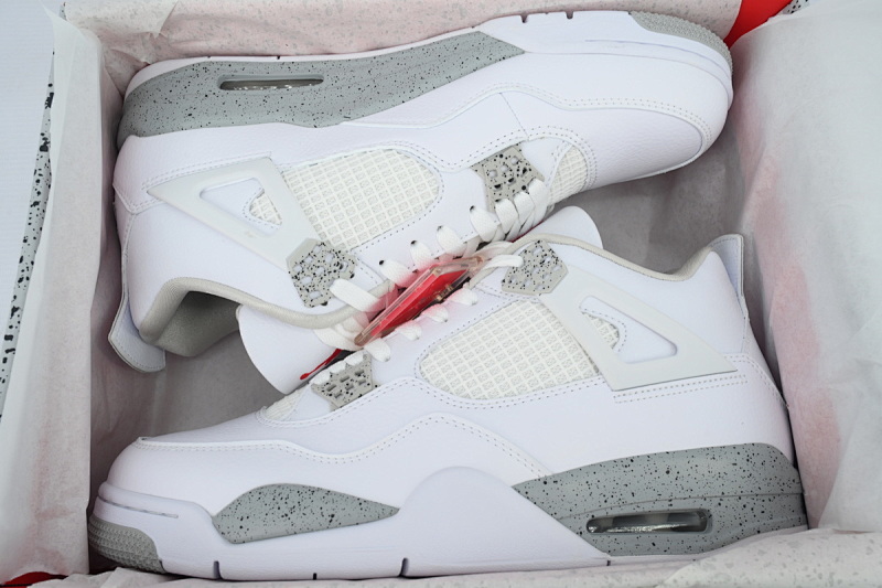 【BA7PB】白奥利奥 本地版乔丹4代篮球鞋 CT8527-100 Air Jordan 4 Retro Tech White