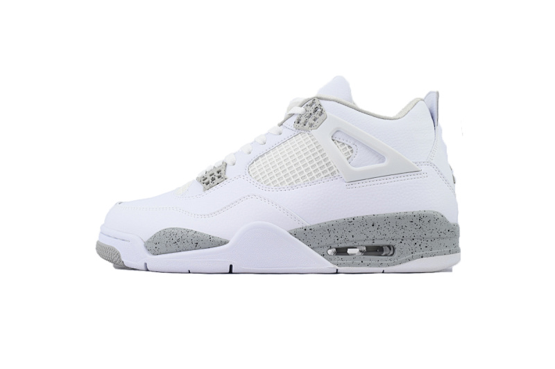 【BA7PB】白奥利奥 本地版乔丹4代篮球鞋 CT8527-100 Air Jordan 4 Retro Tech White