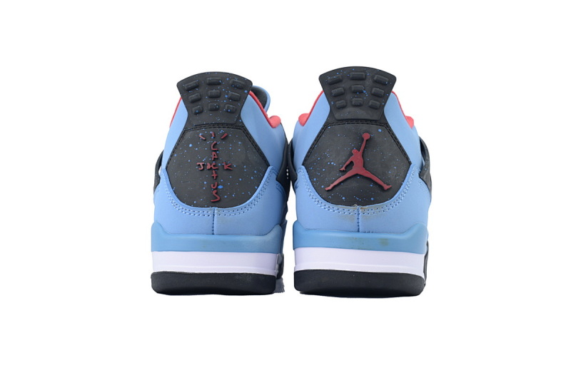 【BA7PB】冰蓝 本地版本乔丹4代篮球鞋 308497-406 Air Jordan 4 Retro “Houston Oilers”