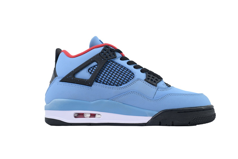 【BA7PB】冰蓝 本地版本乔丹4代篮球鞋 308497-406 Air Jordan 4 Retro “Houston Oilers”