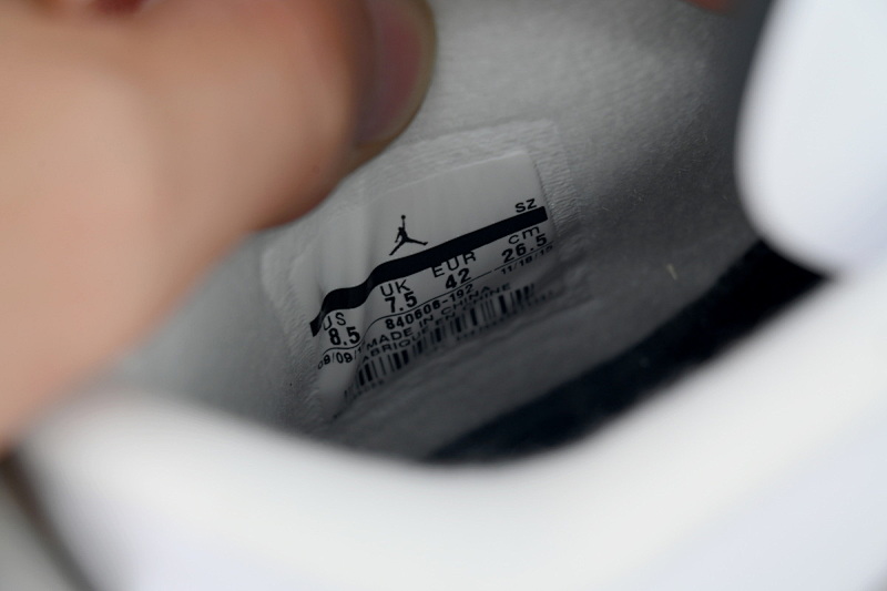 【BA7PB】白水泥 本地版乔丹4代篮球鞋 840606-192 Air Jordan 4 Retro White Cement