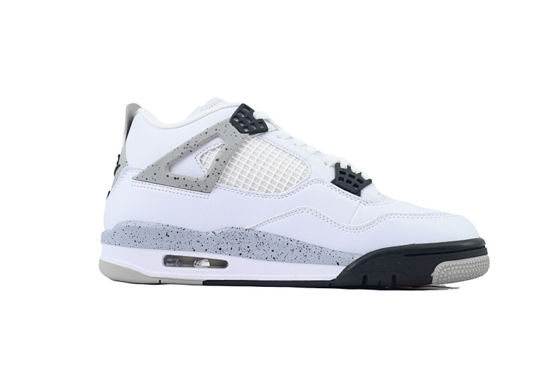 【BA7PB】白水泥 本地版乔丹4代篮球鞋 840606-192 Air Jordan 4 Retro White Cement